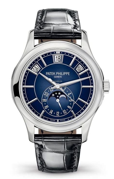 patek philippe 5205g blue|Patek Philippe complications annual calendar.